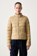 Tommy Hilfiger péřová bunda dámská béžová WW0WW51094