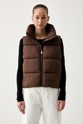 DKNY bezrękawnik damski brązowy DP6V3145