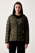 DKNY kurtka damska zielona DLEMPZ25