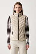 DKNY bezrękawnik damski beżowy DLEMPY46