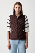 DKNY bezrękawnik damski brązowy DLEMPY46
