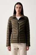 DKNY kurtka pikowana damska zielona DLEMPY44
