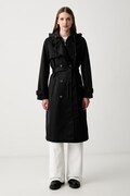 DKNY trencz damski czarny DLEMPX66