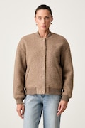 Guess куртка-бомбер жіноча AZHA бежева V6YL08 W3267