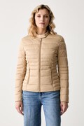 Guess καπιτονέ μπουφάν γυναικείο NEW VONA μπεζ W6YL16 W2891