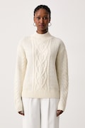 Marciano by Guess sweter damski z wełną ERA beżowy G6BR19 Z1607