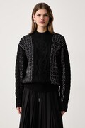 Marciano by Guess sweter damski z wełną ERA czarny G6BR19 Z1607