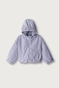 United Colors of Benetton krótka kurtka dziecięca fioletowa 2IGGGN04L
