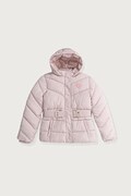 Guess kurtka pikowana dziecięca różowa J6BL03 W3995
