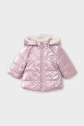 Mayoral Newborn двостороння куртка для немовлят рожева 2401