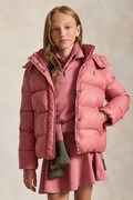 Polo Ralph Lauren prošivena jakna za djecu roza 313970102501