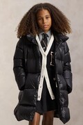 Polo Ralph Lauren μακρύ μπουφάν παιδικό μαύρο 313970094001