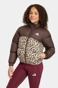 adidas prešívaná bunda detská hnedá KQ6169