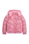 Guess kurtka pikowana dziecięca różowa J6YL01 W2607