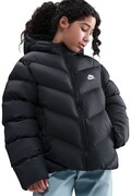 Nike kurtka pikowana dziecięca Nike Sportswear All Day Play czarna HQ4976