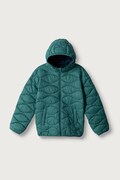 United Colors of Benetton krátká bunda dětská tyrkysová 2TWDCN07G