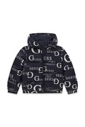 Guess kurtka pikowana dziecięca granatowa H6BL05 W4160