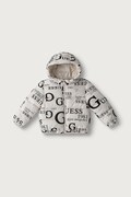 Guess kurtka pikowana dziecięca beżowa H6BL03 W4100