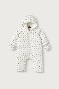 Tommy Hilfiger гащеризон за деца бял KN0KN02314