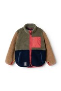 Liewood kurtka dziecięca Nolan Pile Jacket zielona LW21048