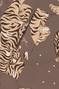 Konges Sløjd kombinezon dziecięcy NOHR SNOWSUIT PRINT brązowy KS105750