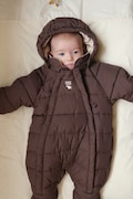 Konges Sløjd kombinezon dziecięcy ALPI BABY SUIT GRS brązowy KS105679