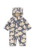 Konges Sløjd overal detský flísový JODY TEDDY ONESIE GRS modrý KS105721