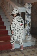 Konges Sløjd bunda detská flísová JODY EMBROIDERY TEDDY JACKET GRS béžová KS105712