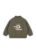 Konges Sløjd bomberka dziecięca JUNO BOMBER JACKET zielona KS105725