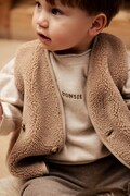 Donsje bezrękawnik niemowlęcy Monty Gilet beżowy 4044300