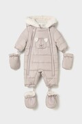 Mayoral Newborn kombinezon niemowlęcy beżowy 2602