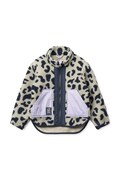 Liewood bluza rozpinana dziecięca polarowa Noam Pile Jacket beżowa LW20017