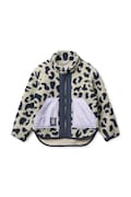 Liewood bluza rozpinana dziecięca polarowa Noam Pile Jacket beżowa LW20017