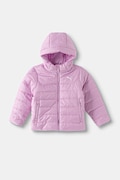 Puma krótka kurtka dziecięca ESS Hooded Padded Jacket różowa 694744