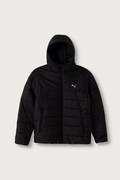 Puma prešívaná bunda detská ESS Hooded Padded Jacket čierna 685226