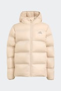 adidas prošívaná bunda dětská béžová KQ6189