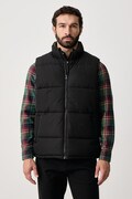U.S. Polo Assn. bezrękawnik męski Wide Baffle Gilet czarny MUP3779