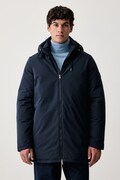 U.S. Polo Assn. krótka kurtka męska USPA Smart Parka granatowa MUP3602