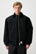 Carhartt WIP OG Santa Fe Jacket krótka kurtka bawełniana męska czarna I037056