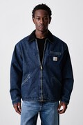 Carhartt WIP OG Detroit Jacket giacca corta in jeans da uomo blu I037535