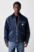 Carhartt WIP OG Detroit Jacket giacca corta in jeans da uomo blu I037535