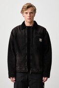 Carhartt WIP OG Detroit Jacket krótka kurtka jeansowa męska czarna I037535