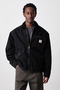 Carhartt WIP OG Detroit Jacket giacca corta in jeans da uomo nera I037535