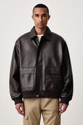 Carhartt WIP Arizona Jacket kurtka z imitacji skóry męska brązowa I036997