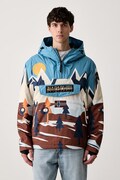 Napapijri anorak męski Next niebieski NP0A8AHXFDX1