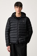 Fred Perry kurtka pikowana męska czarna J8553