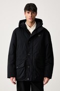 Fred Perry parka męska czarna J3312