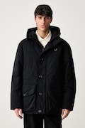 Fred Perry parka męska czarna J3312