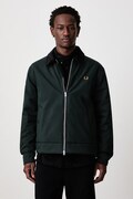 Fred Perry krótka kurtka męska z bawełną zielona J8535