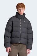 adidas Originals krátka bunda pánska Stand Collar Regen čierna KR7190